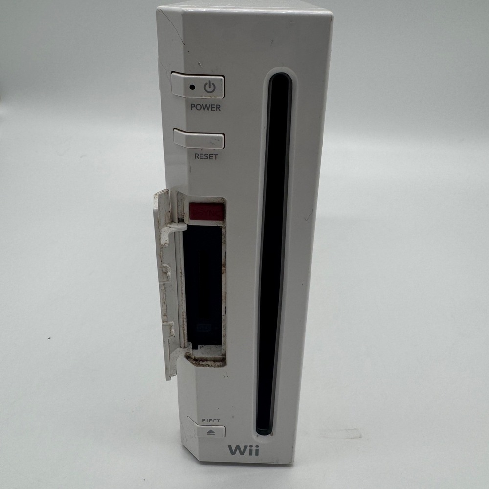Nintendo Wii Gamecube Compatible Console Only White RVL-001 Tested Working - Picture 2 of 9